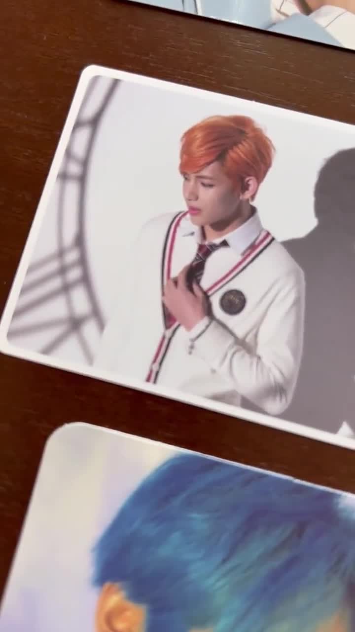 Official BTS V Kim Taehyung Photocards - Etsy