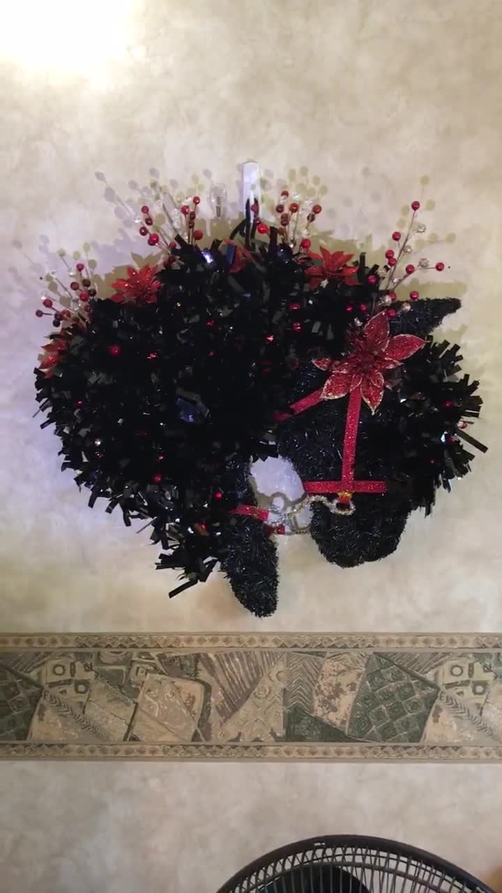 Custom Paso Fino Horse Wreath 