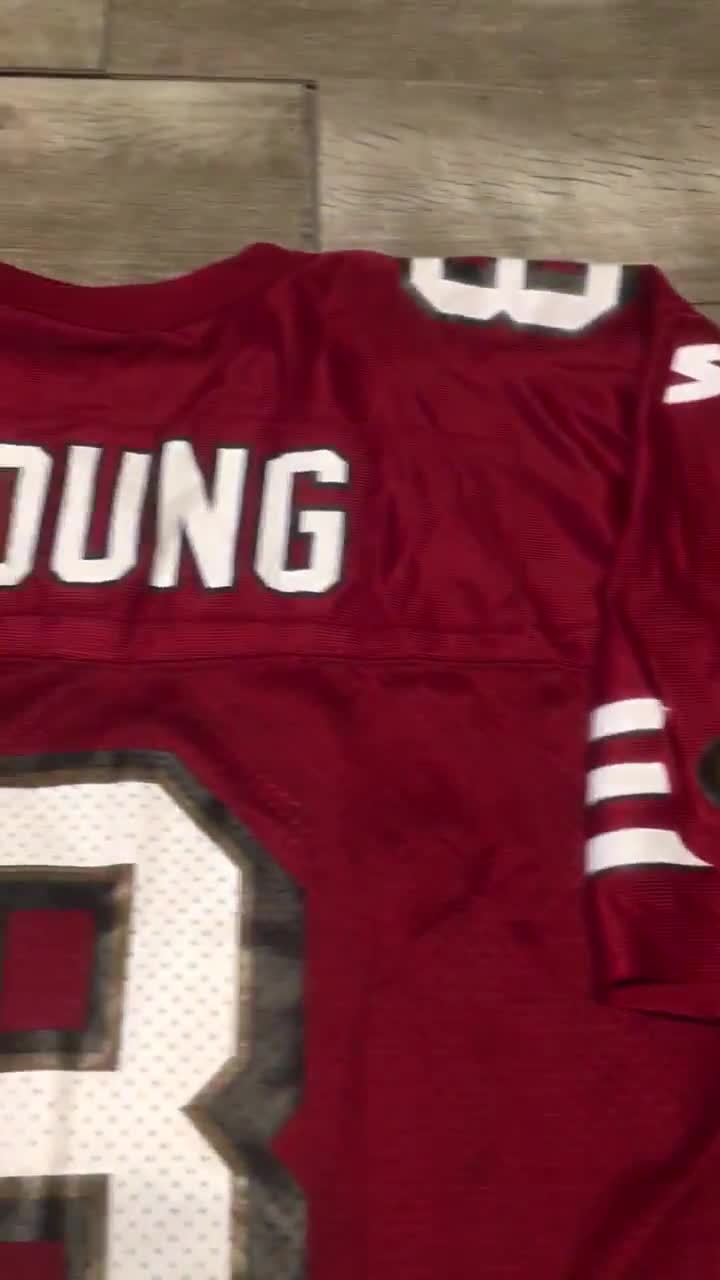 STARTER, Shirts, Vintage Starter San Francisco 49ers Hall Of Fame Steve  Young Jersey 48 Xlarge