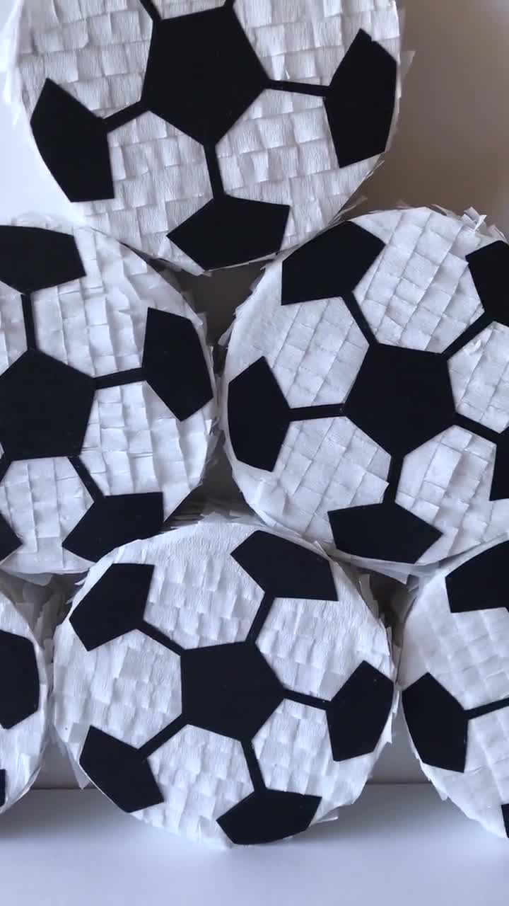 Soccer Ball Pinata - 14 Sphere - Black & White