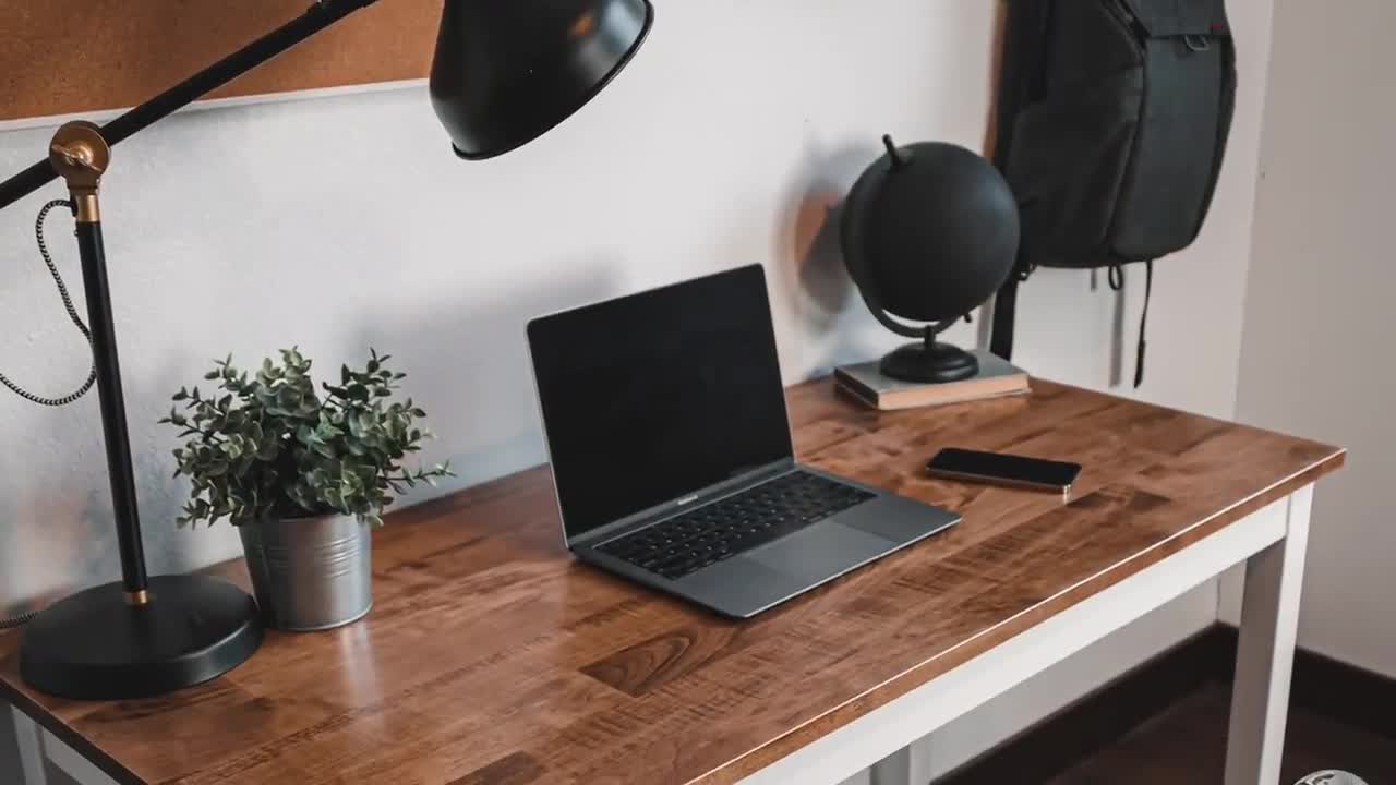 Solid Wood Desk the Wren Laptop Table Writing Desk Maple Minimalist Home  Office Sustainably Sourced North American Hardwood 