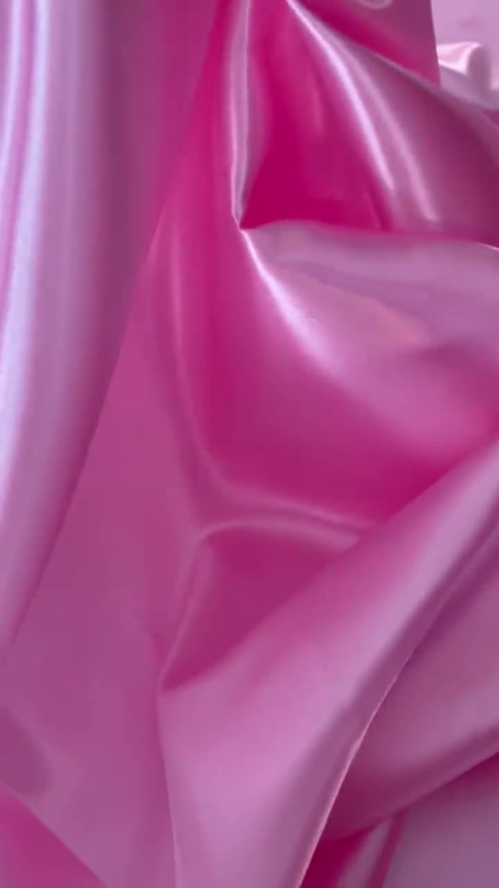 Baby Pink Satin Fabric Premium Quality Pink Satin Fabric Medium Weight  Wedding Dress Fabric Sold by the Yard -  Canada