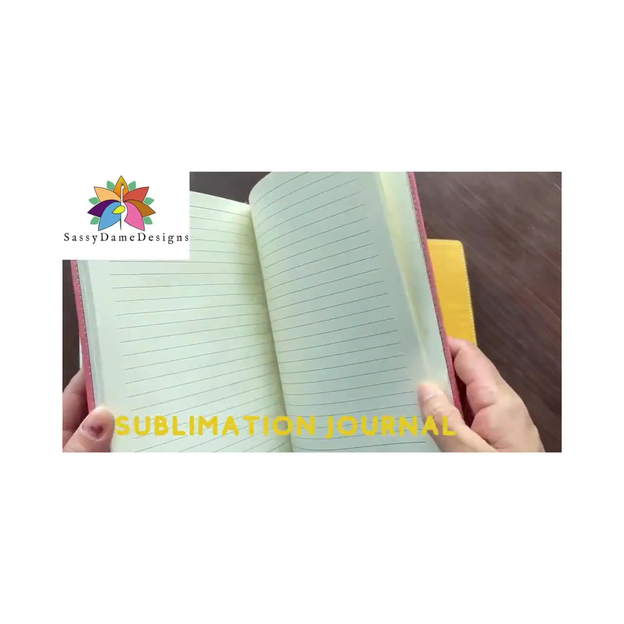 Sublimation Journal Blank Printable PU leather