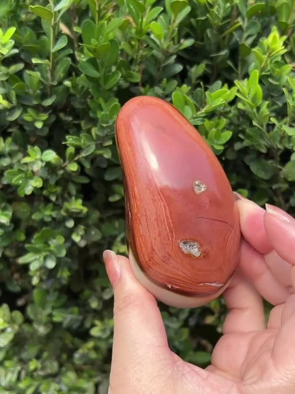 You Choose Large Polychrome Jasper Palm Stone / Desert Jasper