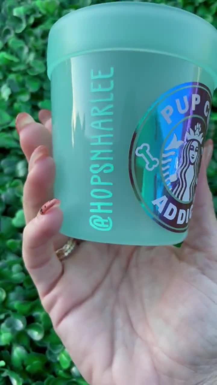 The $1.00 reusable plastic Starbucks cup - Pays for itself in ten