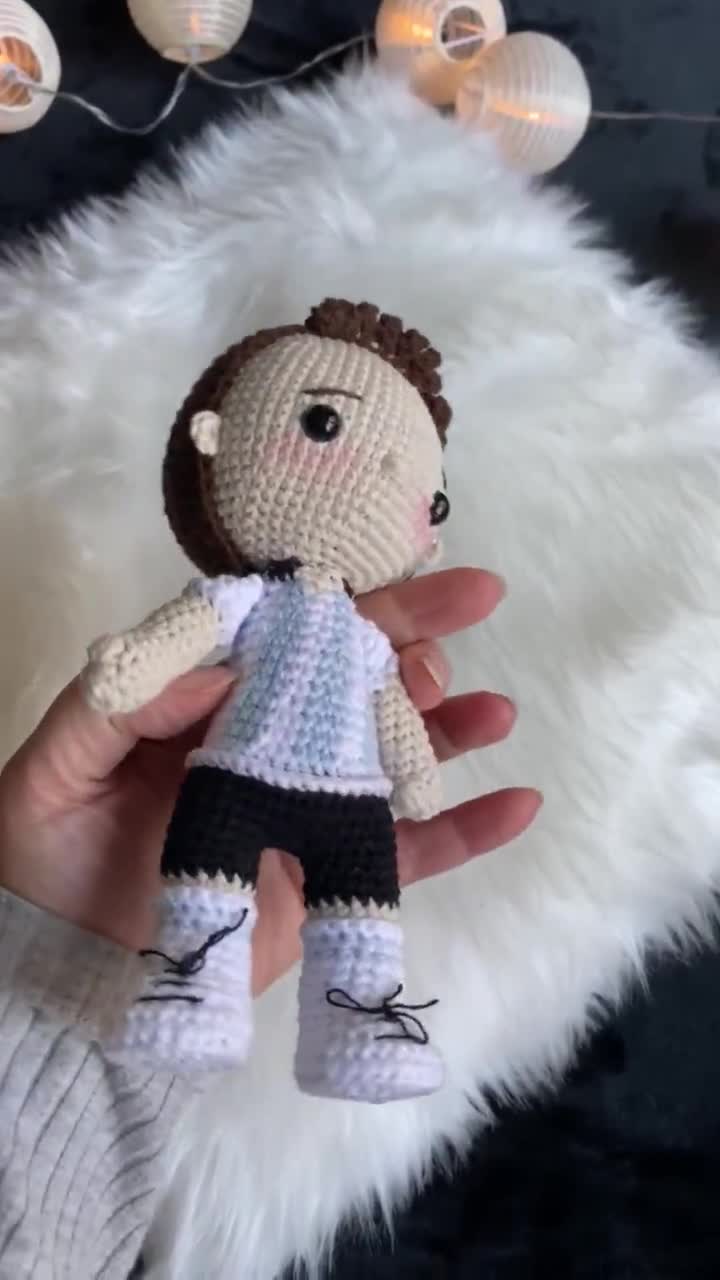 Crochet Lionel Messi Doll Funko Messi Plush Toy Campeón mundial, GOAT  Soccer Player Celebrity Amigurumi Messi Fan Gift -  México