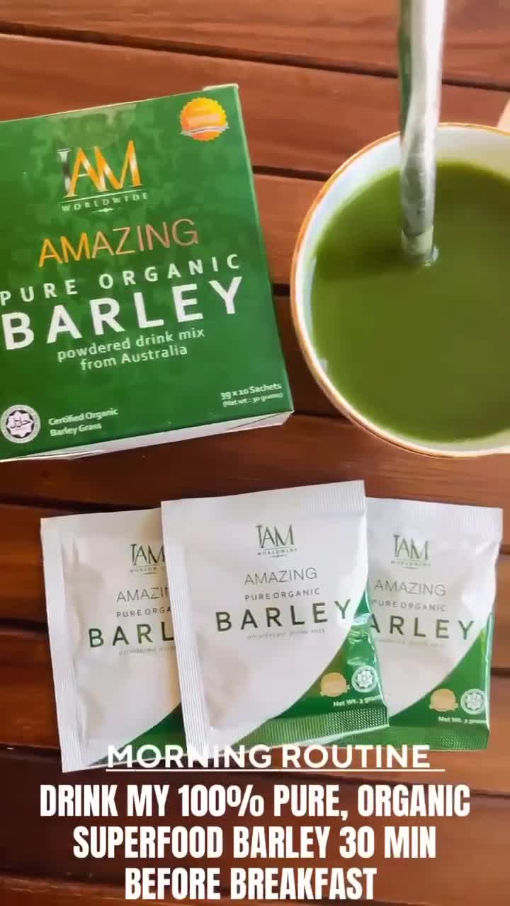 100% Pure Organic Barley Grass Powder (sealed With NEW