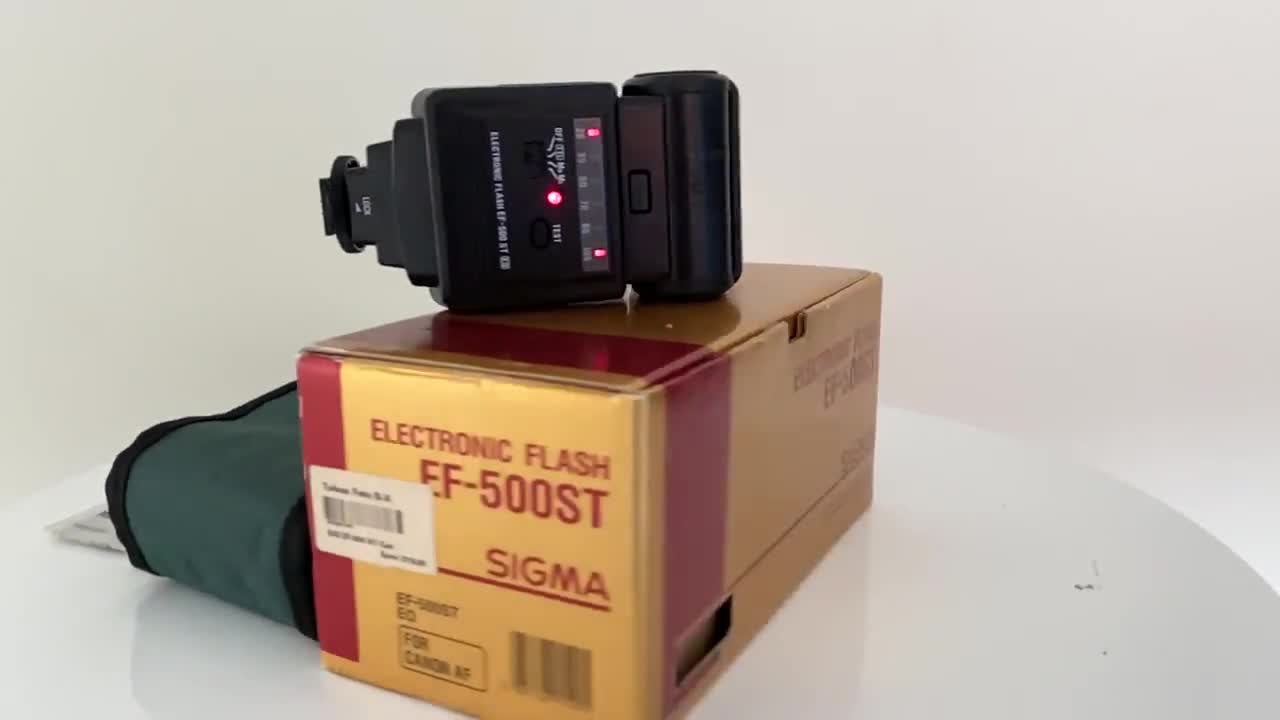 Sigma EF-500 ST Shoe Mount Flash for Canon EOS