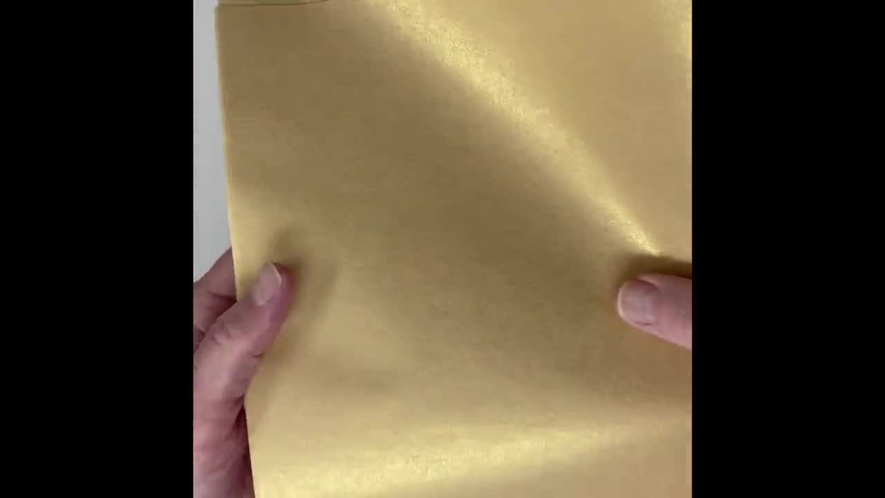 Papier de soie nacré champagne 5-10 feuilles 20 X 30 Luxe Premium Double  Face Micro Cristallisé Finition Perlée Chatoyante Nacrée -  France