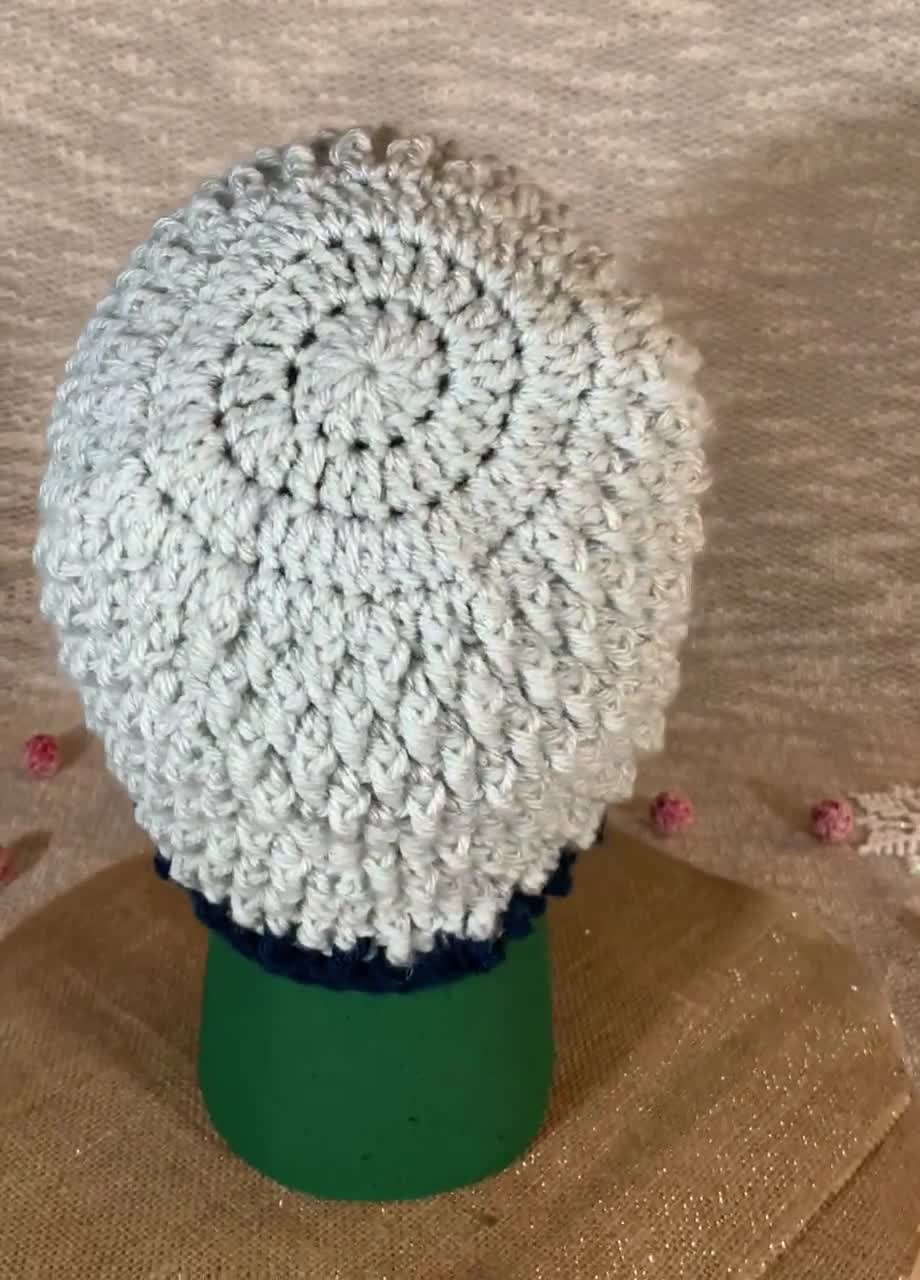 Sombrero de invierno hecho a mano para hombres, rellenos de medias