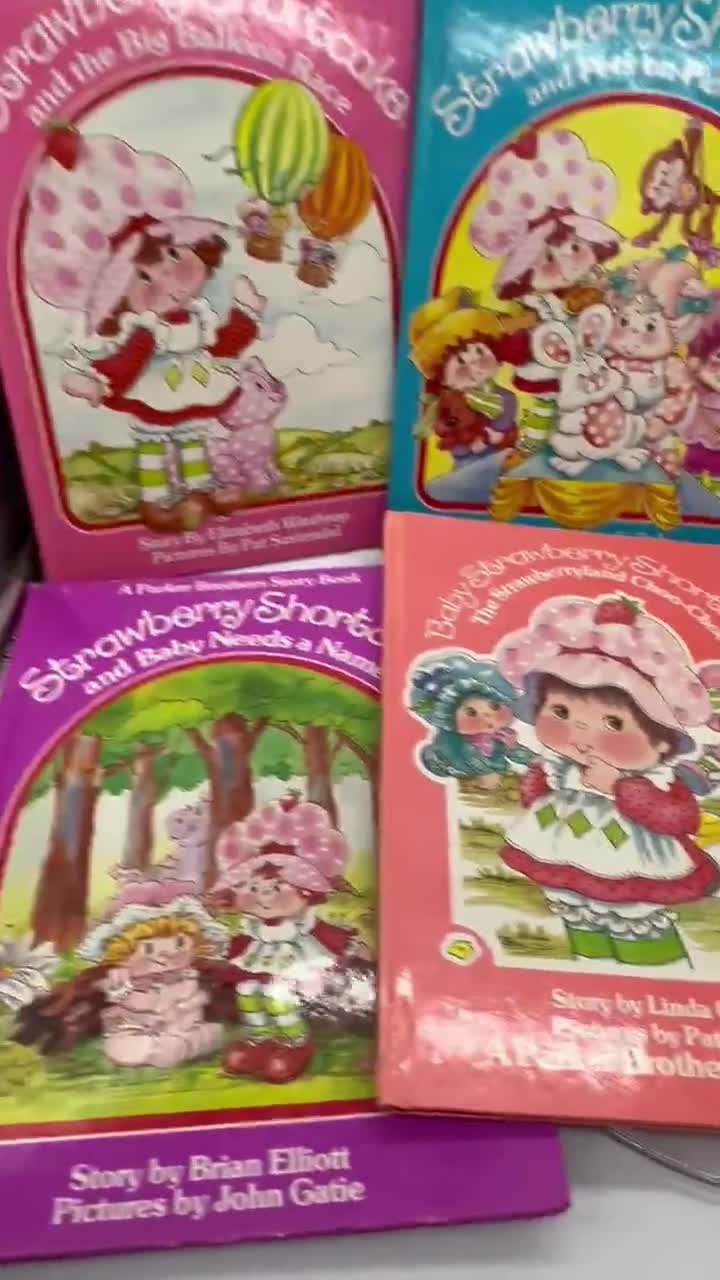 ヴィンテージ ストロベリーショートケーキ ストーリーブック - 1980