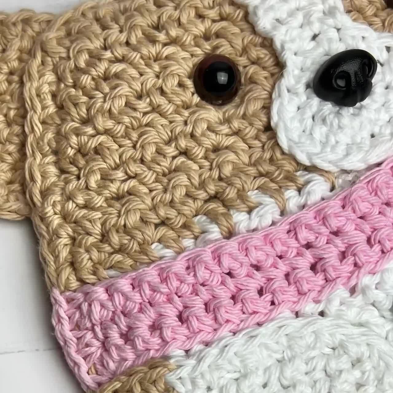 How to Make the Kitty Cat Pot Holder - Free Crochet Pattern - Blackstone  Designs Crochet Patterns