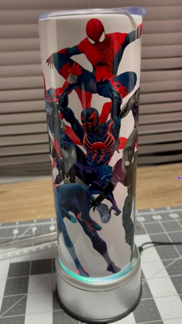 Rhinestone Spider-man Cup Bottle Stainless Steel -  in 2023