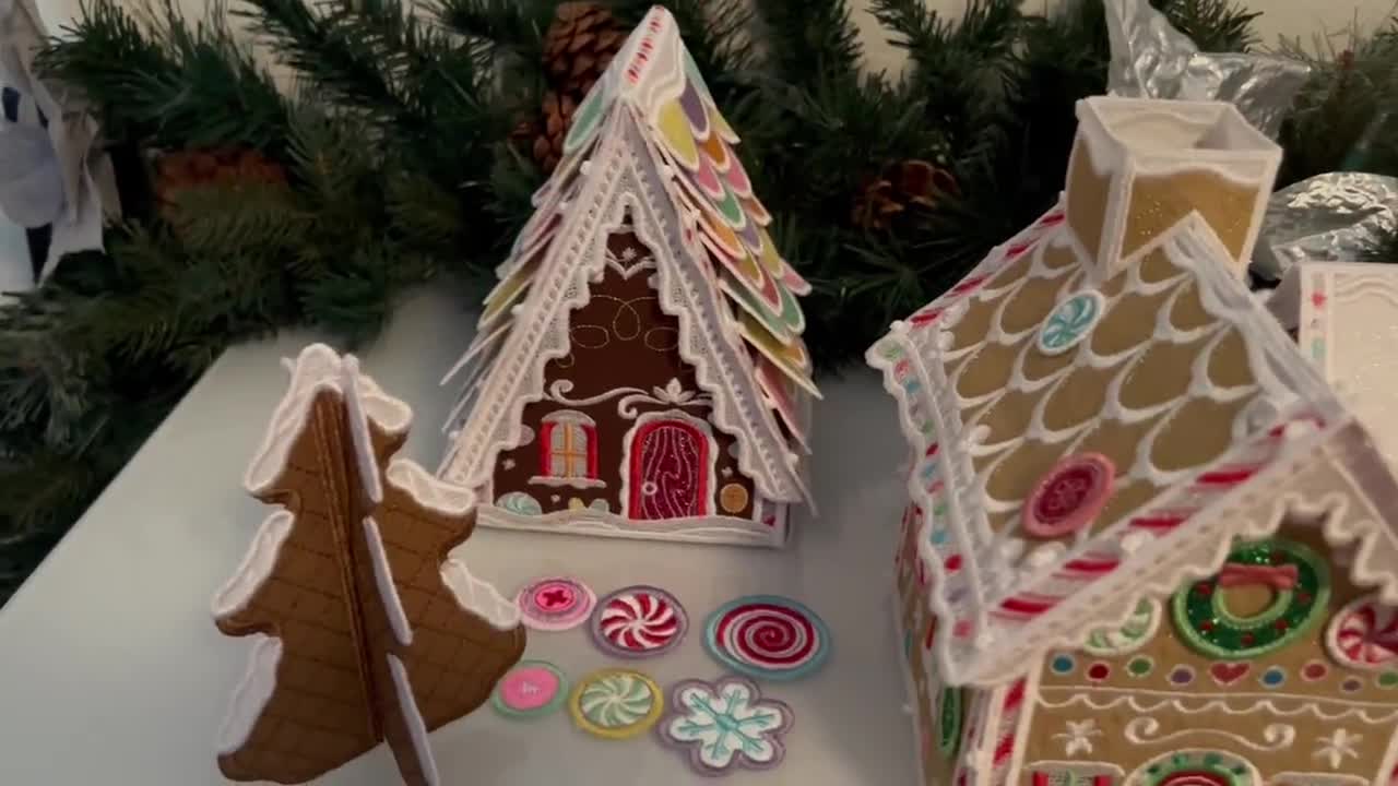 Winter Village Candy Chalet I Gingerbread House Kit I ArtCAKEtect