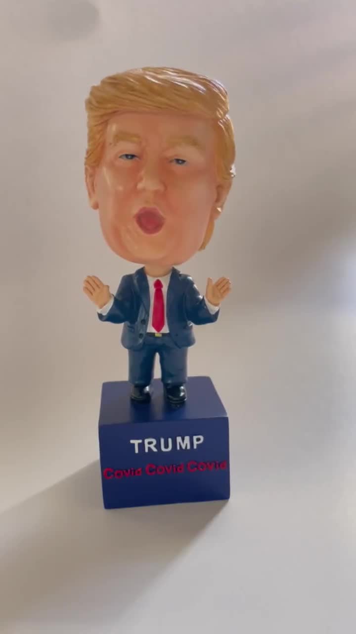 President Trump's 1st White House Christmas, Artist's Representation, #1 in  New Ongoing Presidents Bobble Series, Limited to 750, President Trump's