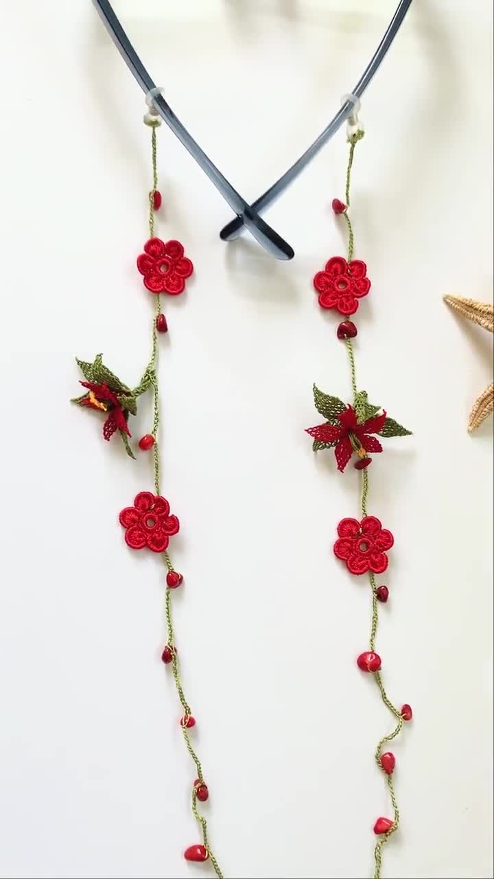 Cordino Porta Occhiali E Mascherina In Rame Dorato Con Clip – MILISTEN – Lunghezza 120 Cm - 3