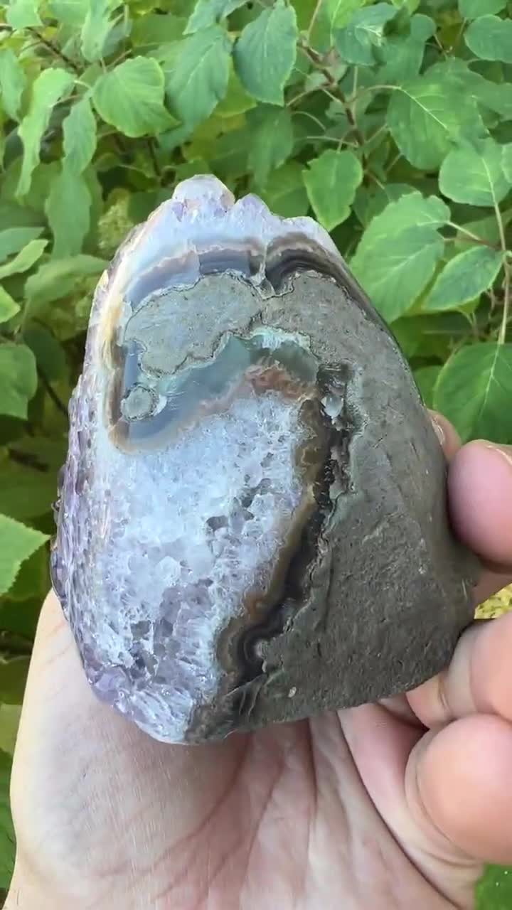 3.2インチ アメジスト 644g クォーツ - ウルグアイ - 天然紫水晶