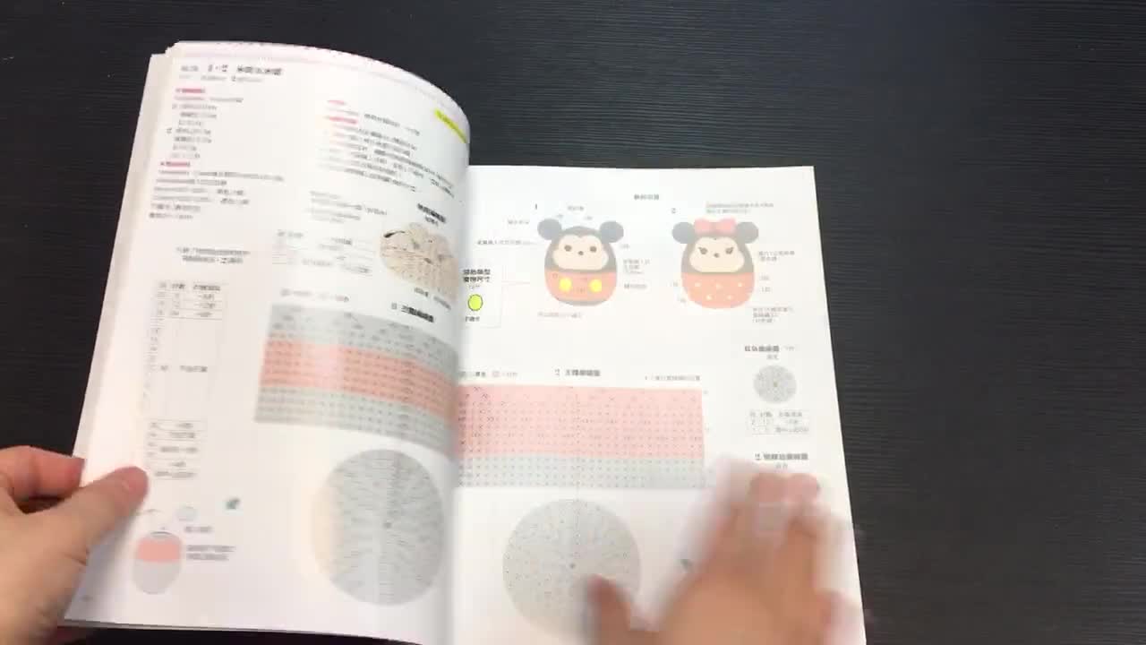 ディズニーツムツムの編みぐるみの日本語編み図（中国語） - Etsy 日本