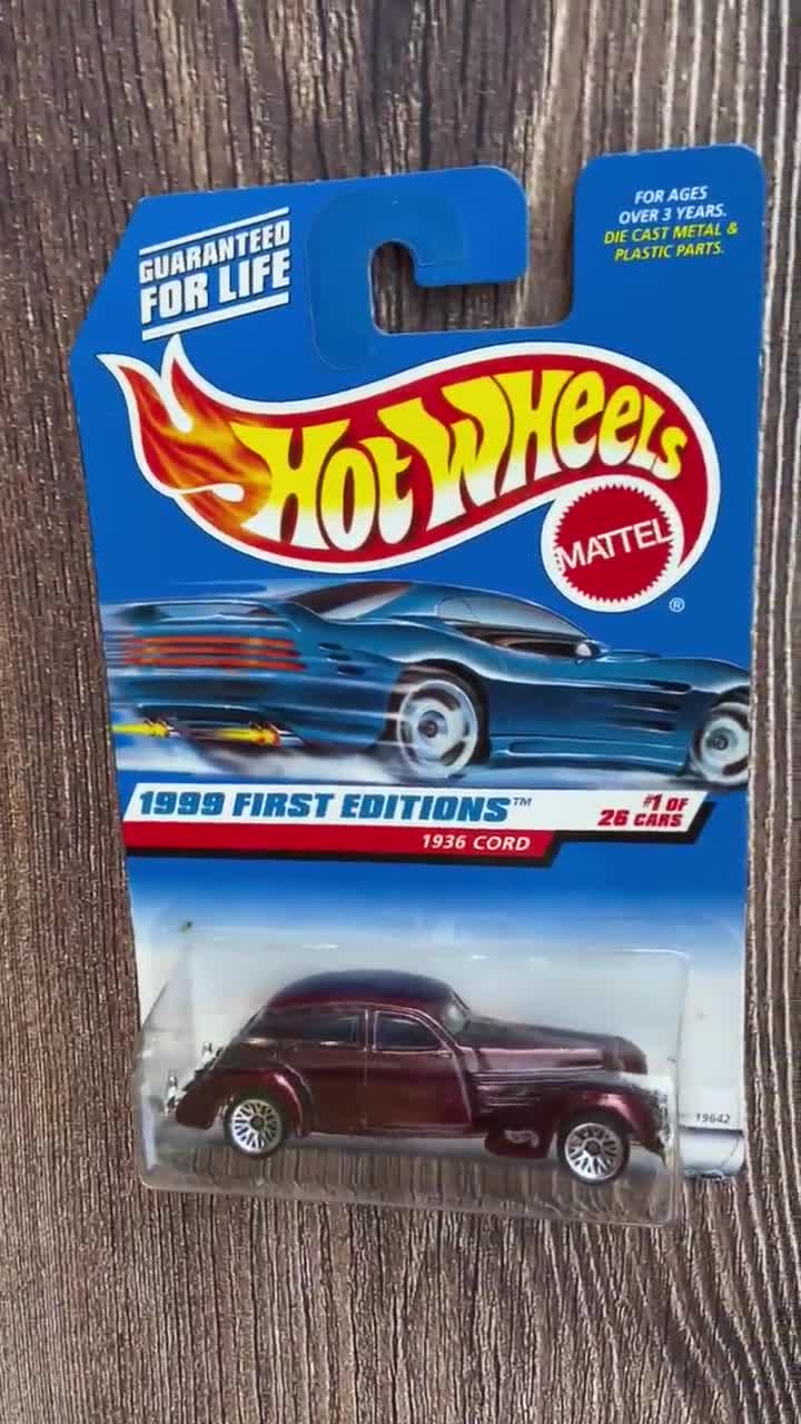 VINTAGE Hot Wheels, NIB 1936 Cord Hot Wheels, HW 1999 First