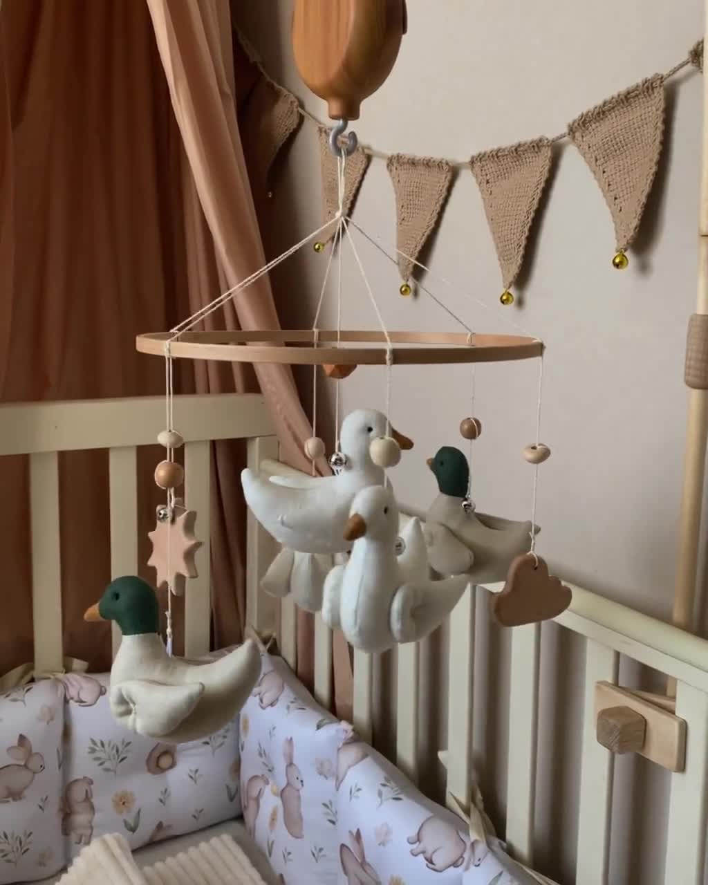 Baby Mobiles For Crib Duck Baby Mallard Duck Hunting