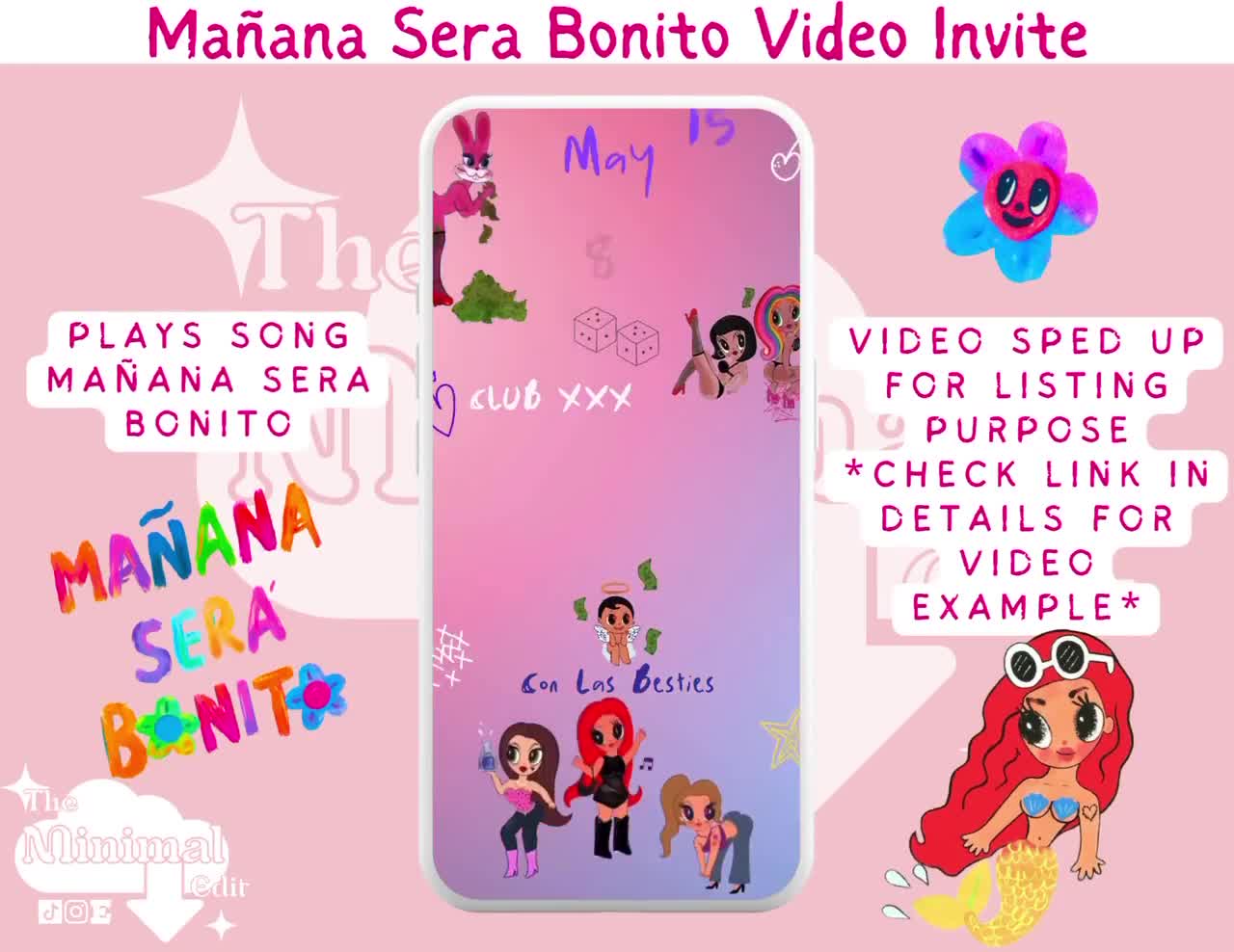 Manana Sera Bonito Karol G Video Invite