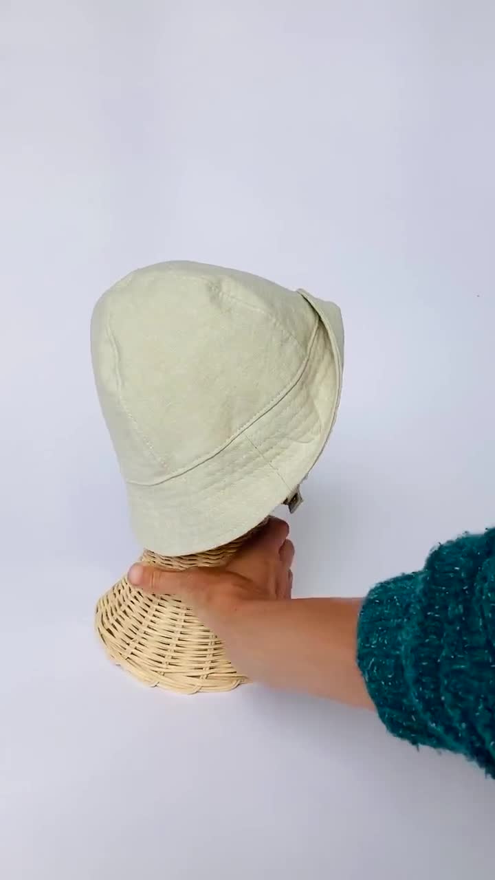 Gorro para el sol para niños pequeños, niños y bebés en lino natural para el  verano -  México