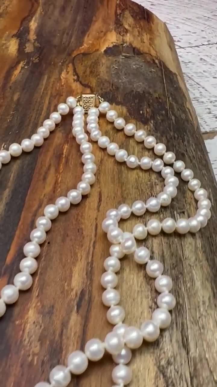 Coraline Real Natural Freshwater Pearl Necklace | Kaoaph Fashion