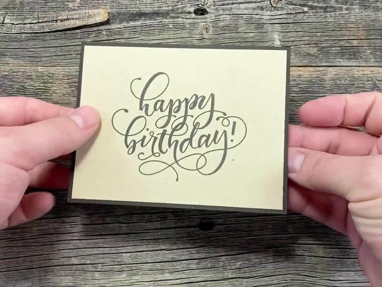 Cracked Designs - Roll Out the Barrel Birthday Card