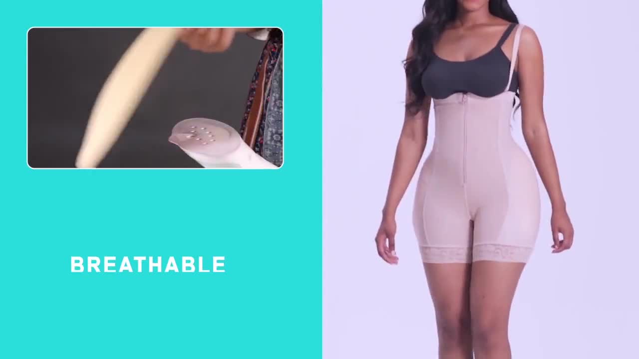 Shapewear With Removable Pads Slimming Waist Butt Lifter Shaper