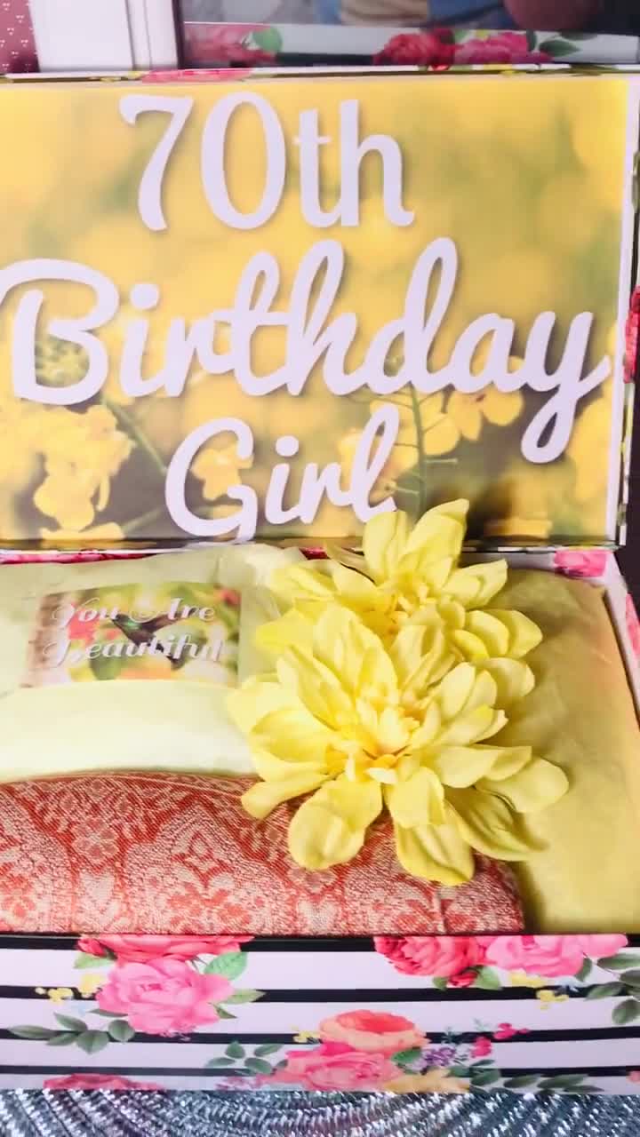 70th Birthday YouAreBeautifulBox. 70th Birthday Gift. Mom Birthday Care  Package. Mom Gift Basket. — YouAreBeautifulBox