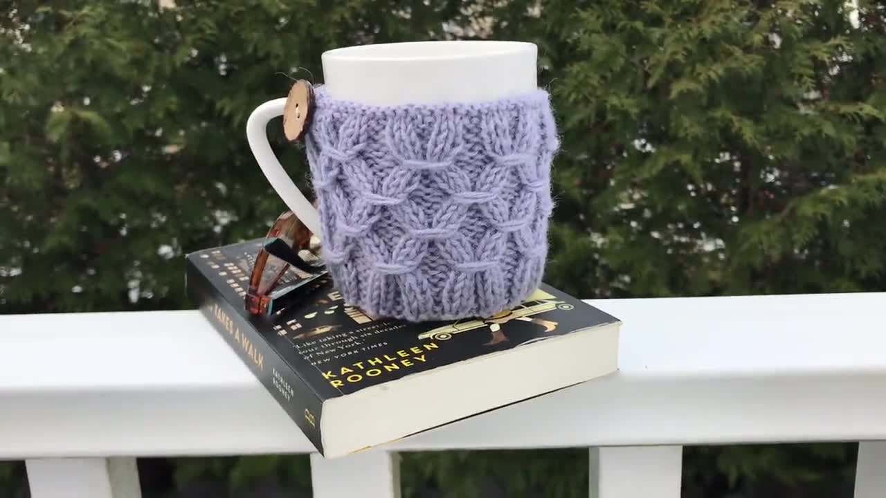 Mug Cozy Variegated Mug Wrap Mug Warmer Coffee Cozy Tea Cozy Cup