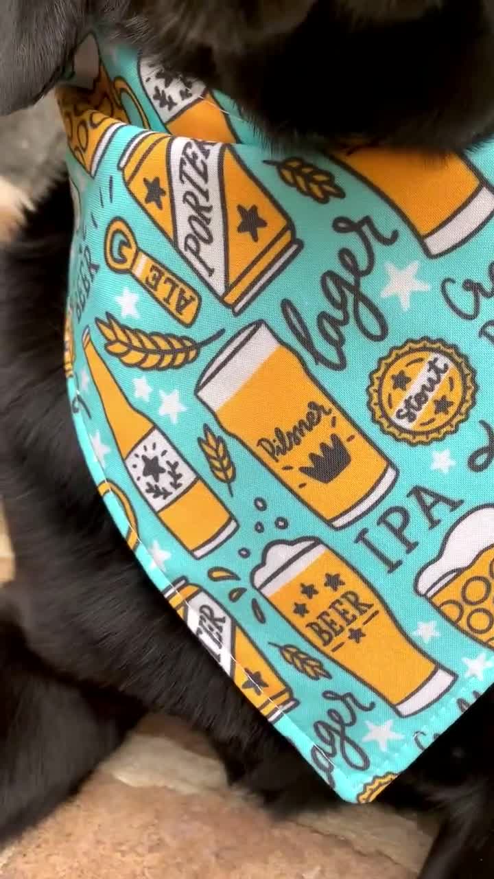 Beer dog bandana hotsell