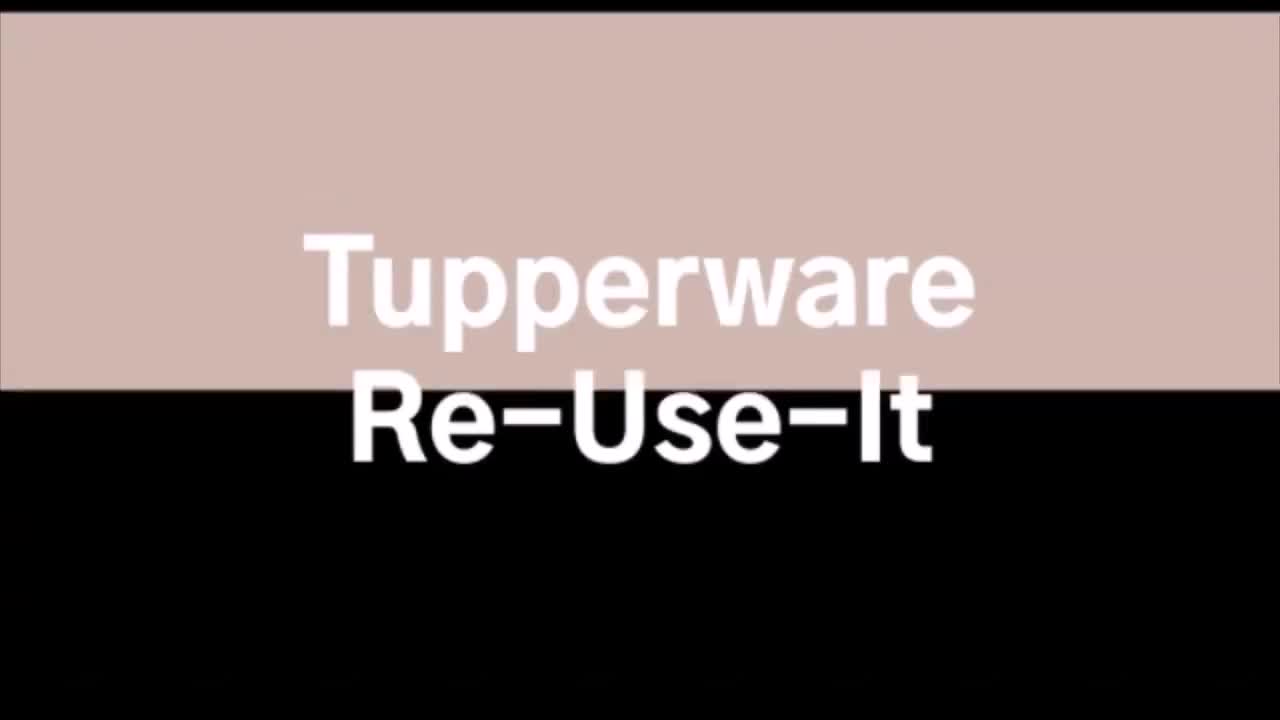 Tupperware Signature Line Mini Square Hinged Keeper Modular Mates Black  6181 