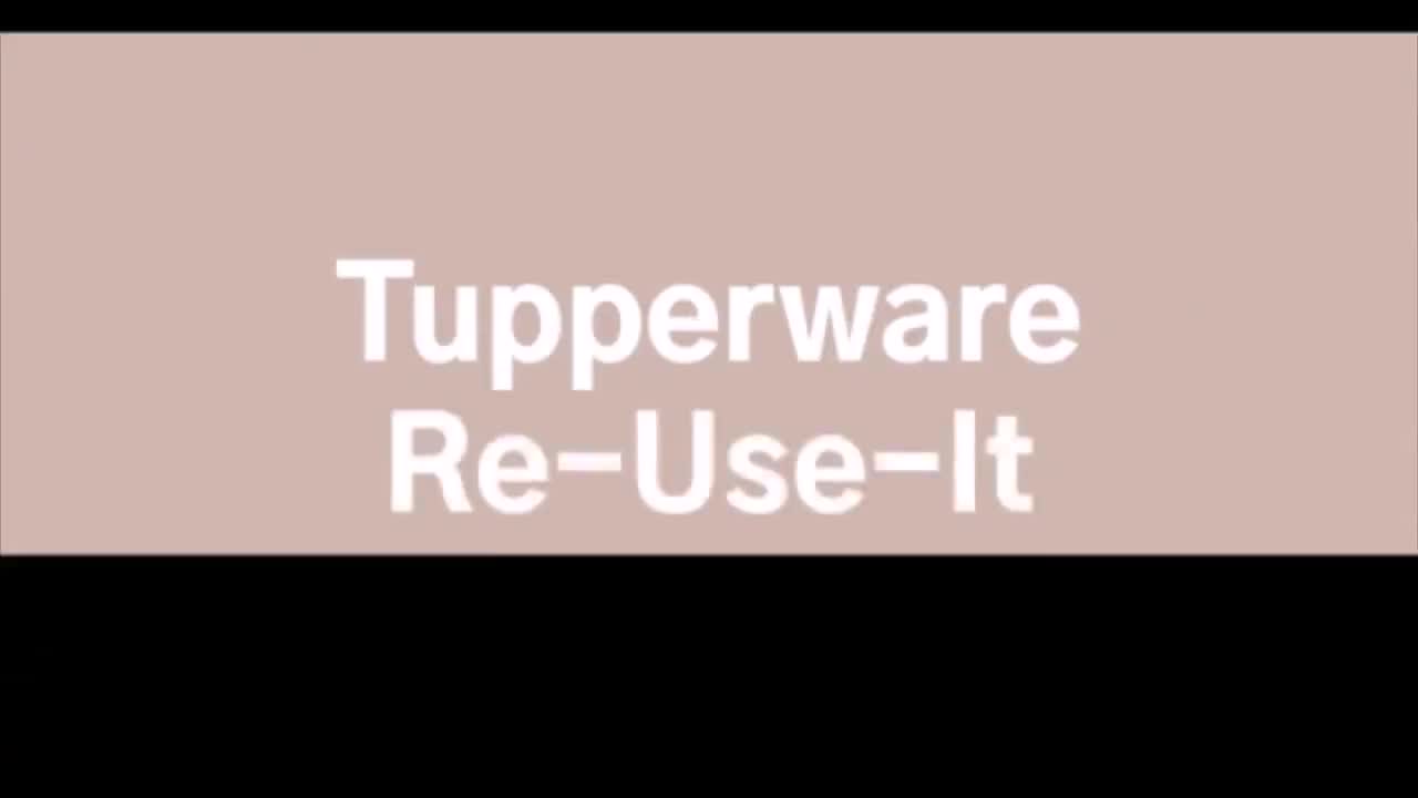 Tupperware Insulated Medium Oval Server, Purple and White