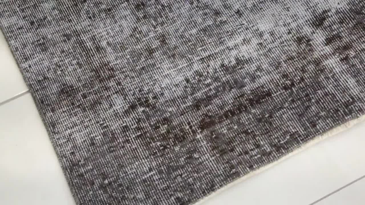 ウシャクウールラグ、ダメージ加工ラグ、ギャラリーラグ、ハンドメイド