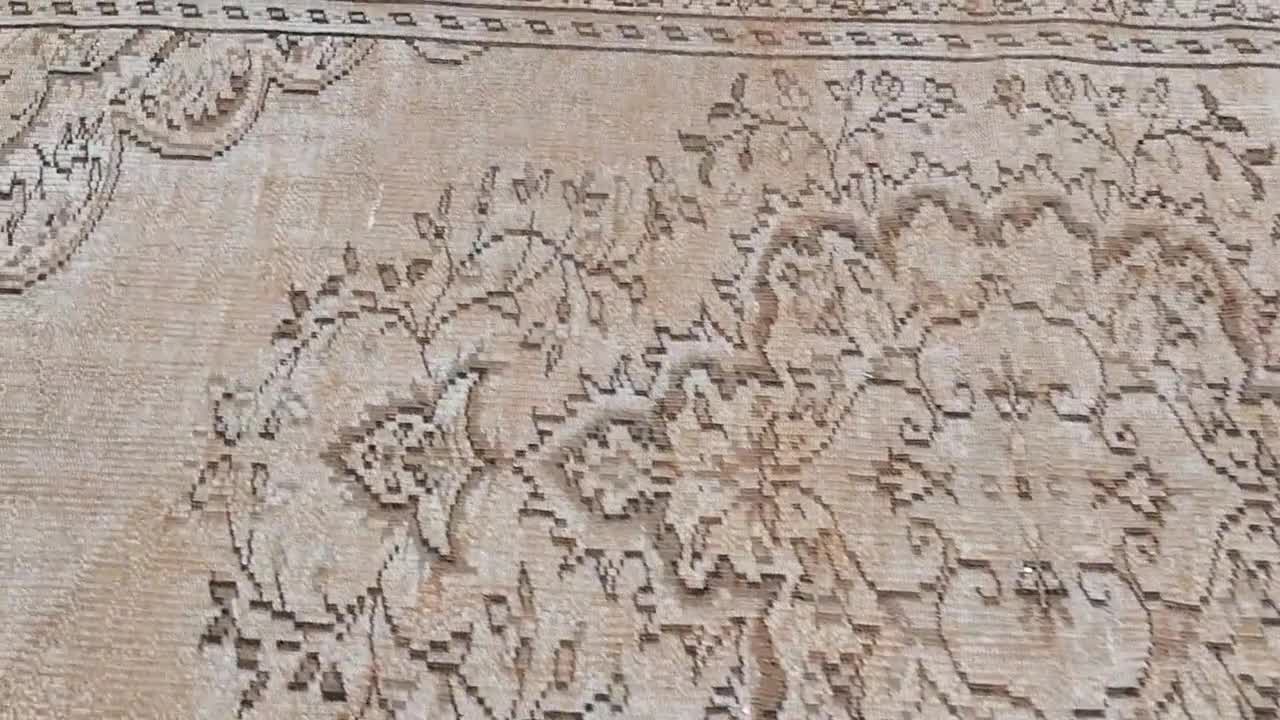 ハンドメイドエリアラグ、クラシックラグ、ラストトーンカラーラグ、花