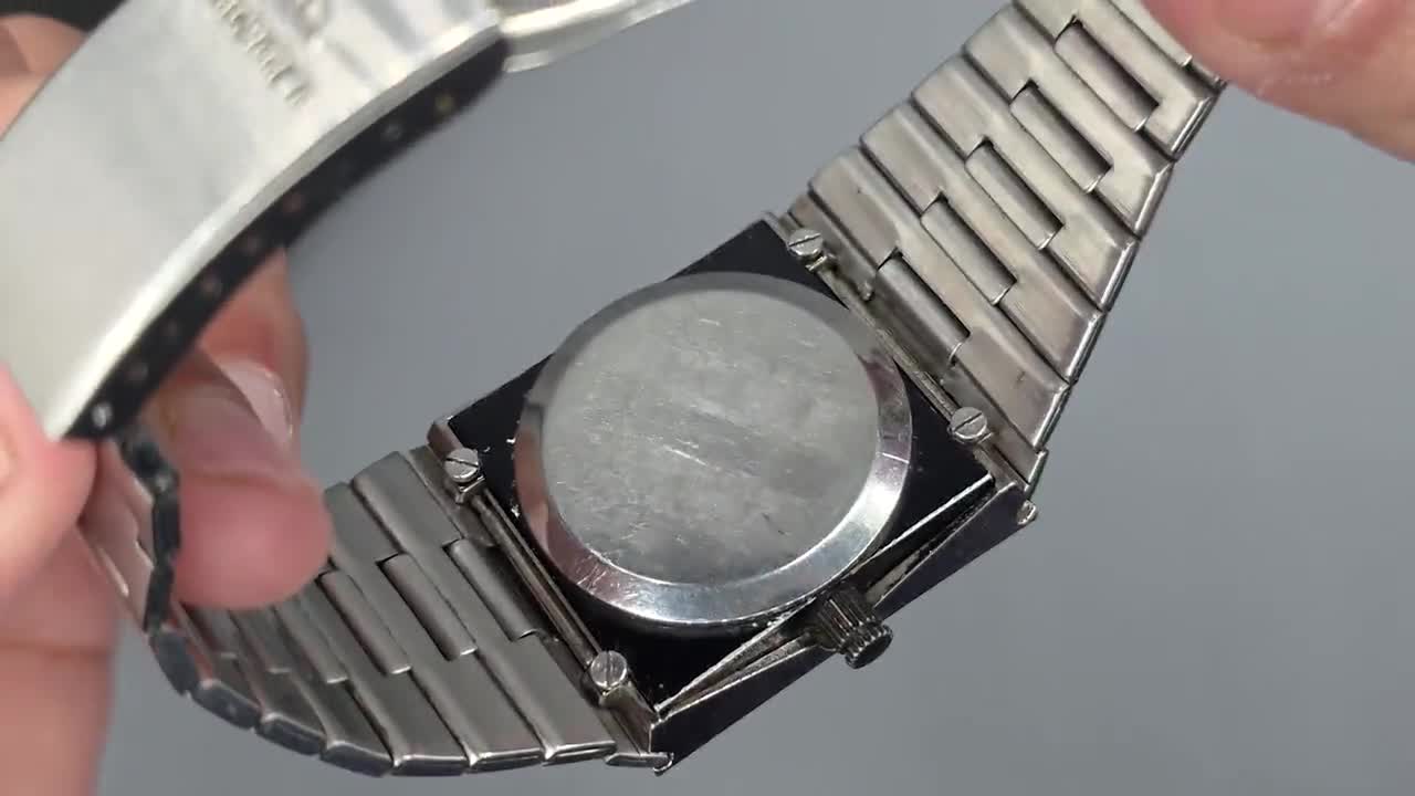 Vintage 1970s Spaceman Audacieuse Omax Day and Date Automatic
