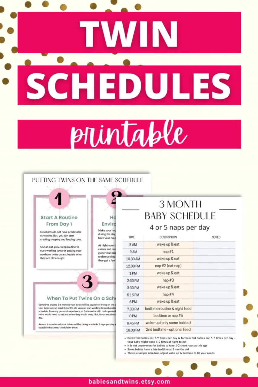 twin-schedule-printable-twin-schedules-tracker-pdf-twin-feeding-sleeping-schedule-planner-baby-twins-schedule-template-etsy