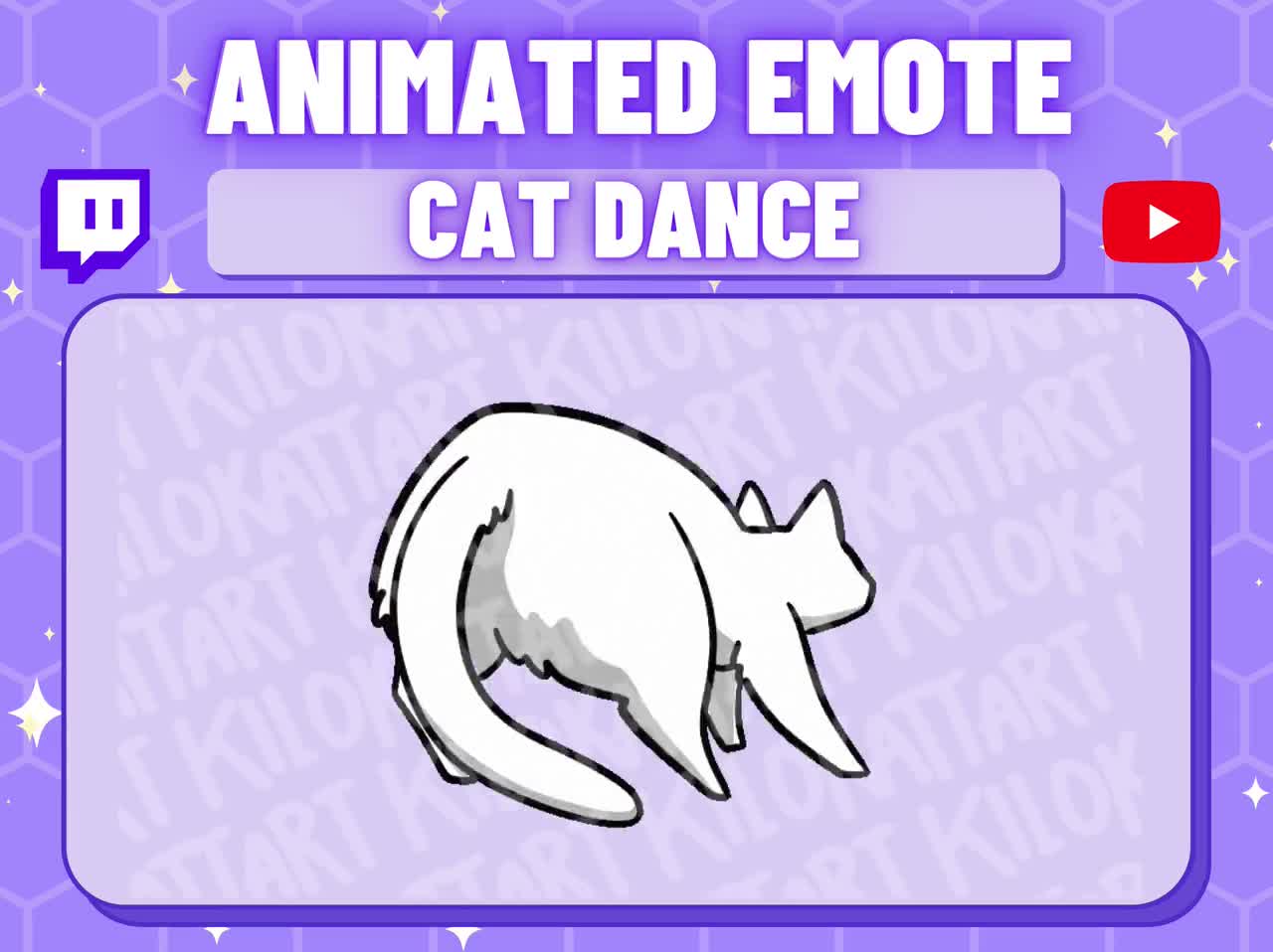 I just uploaded my version of the sad cat dance to my channel