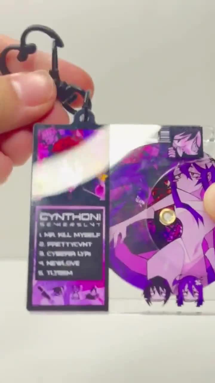 在庫限り | Sewerslvt / Cynthoni CDスピナーキーホルダー - Etsy 日本