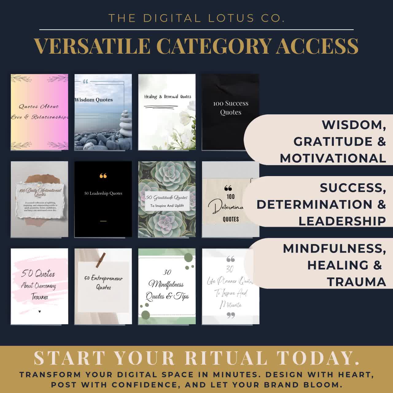 Pacote com mais de 1000 modelos do Canva | Editáveis para redes sociais, produtos digitais PLR, kit de marketing empresarial, ferramentas para vendedores do Etsy, download instantâneo video poster