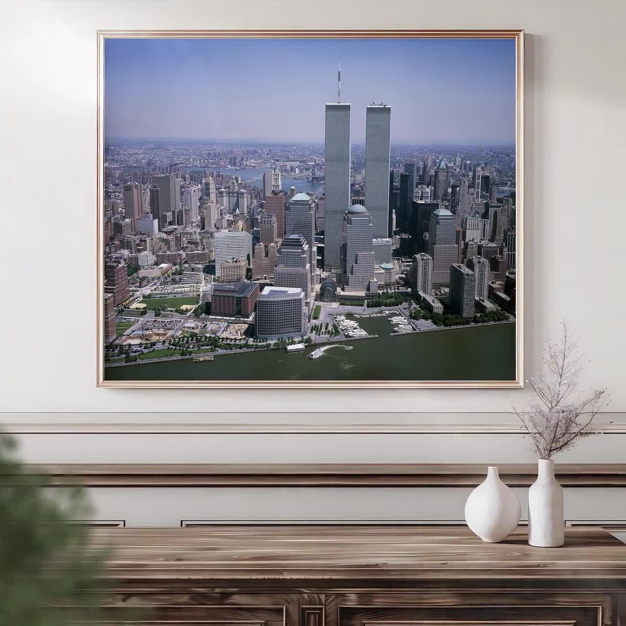 World Trade Center Towers - 1980 - Vintage Historical Photo - Etsy