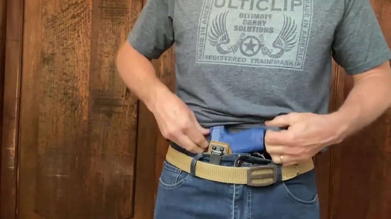 No Belt Needed! Glock 44/19/19X/23/32 Kydex ULTITUCK Holster Adjustable-  Lifetime warranty-FREE Shipping