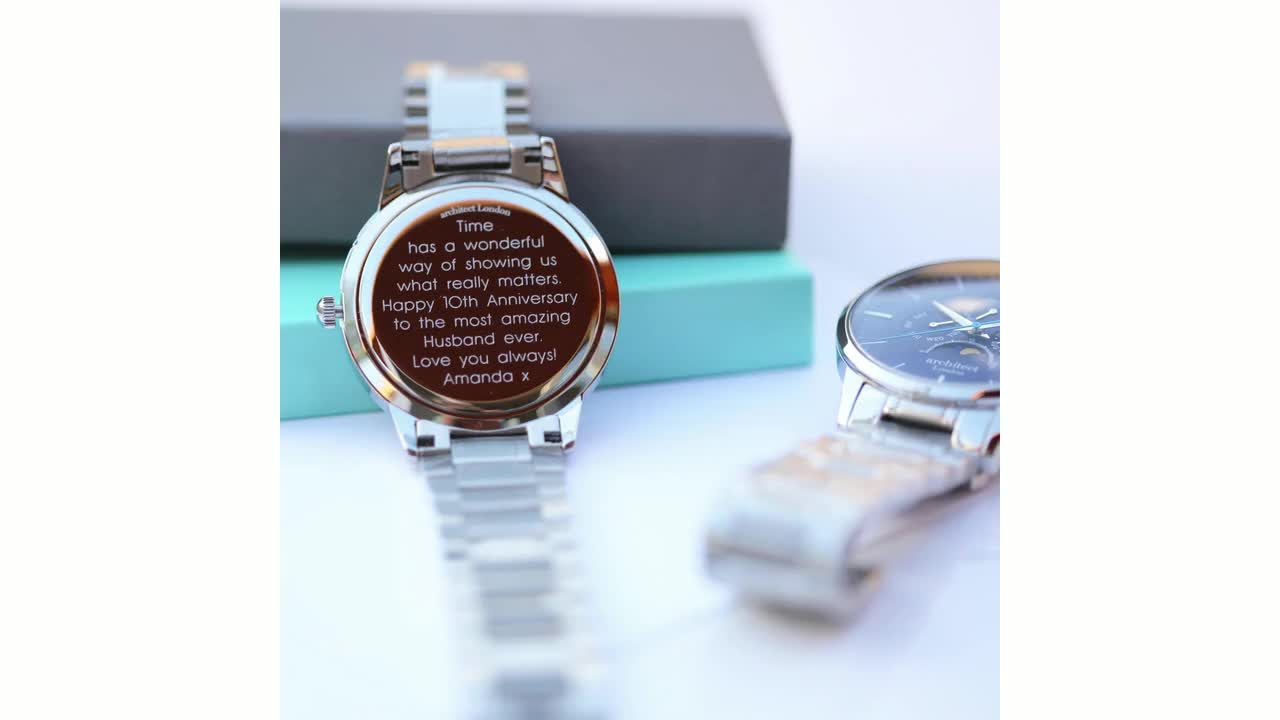 Personalised wrist watch best sale