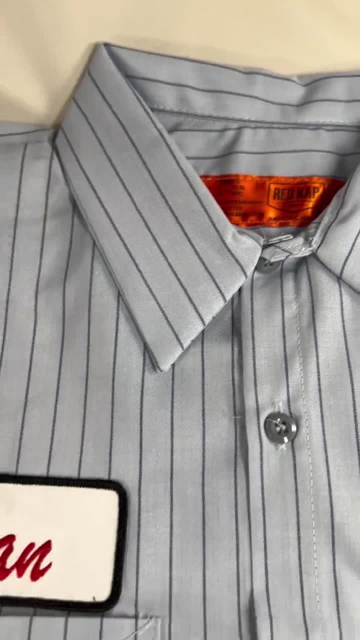 Camisa de trabajo personalizada, camisa con parche bordado, camisa de  taller Redkap, camisa de mecánico, camisa retro, camisa con parche  personalizado abotonada, estilo de la vieja escuela, image size:720x1280