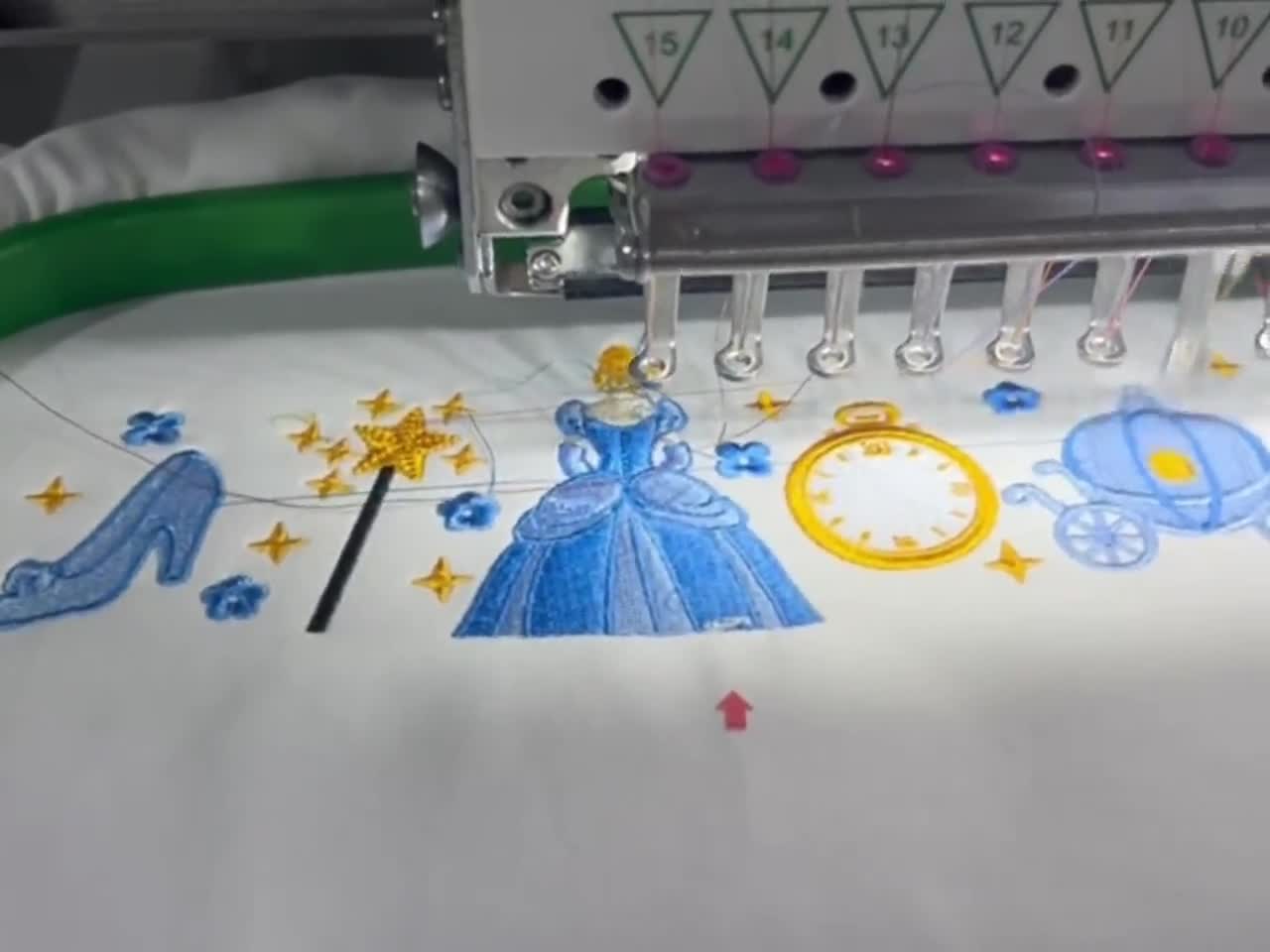 Embroidered Tank Top Cinderella Inspired T-Shirt, Disney Cinderella Shirt, Princess Party Gift, Disney Girls Trip, Disneyworld Y2K, WDW Trip video poster