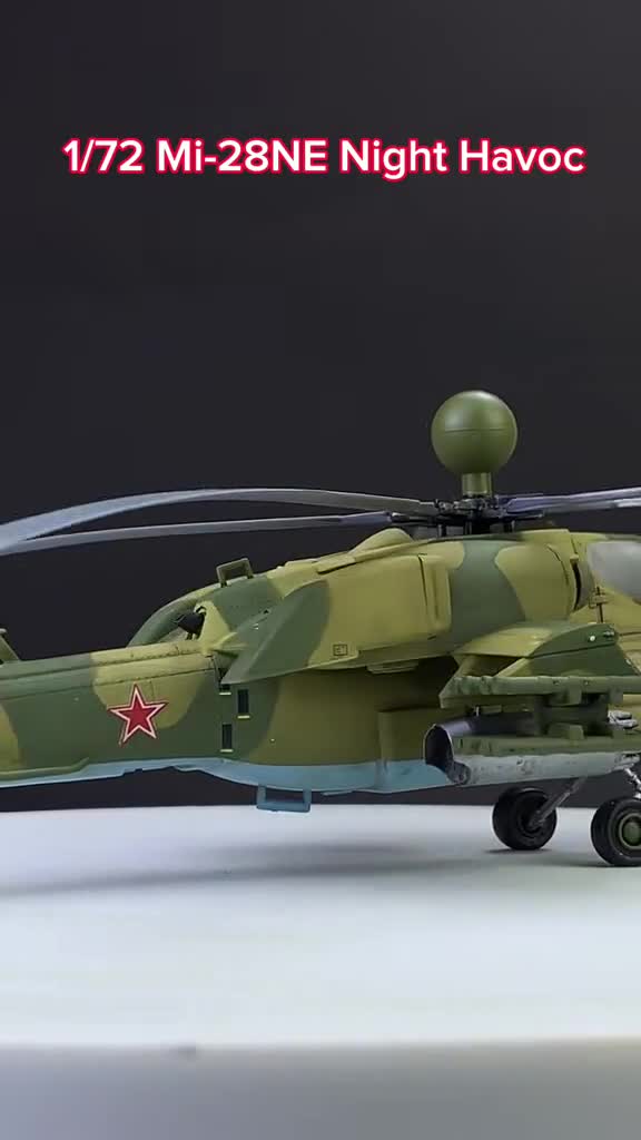 ヘリコプター ロシア ミル Mi-28N ナイトハボック 1:72 プロビルド