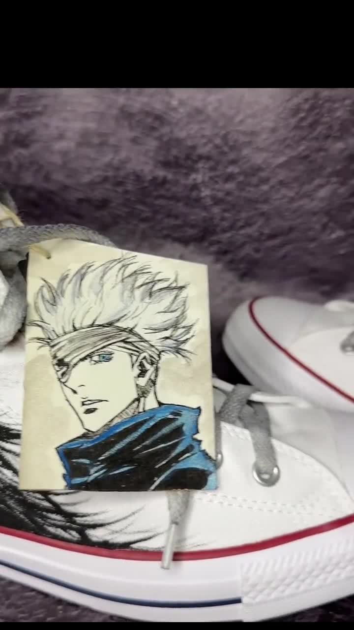 Jujutsu Kaisen - Geto Suguru X Kenjaku Hand-painted Converse - Etsy