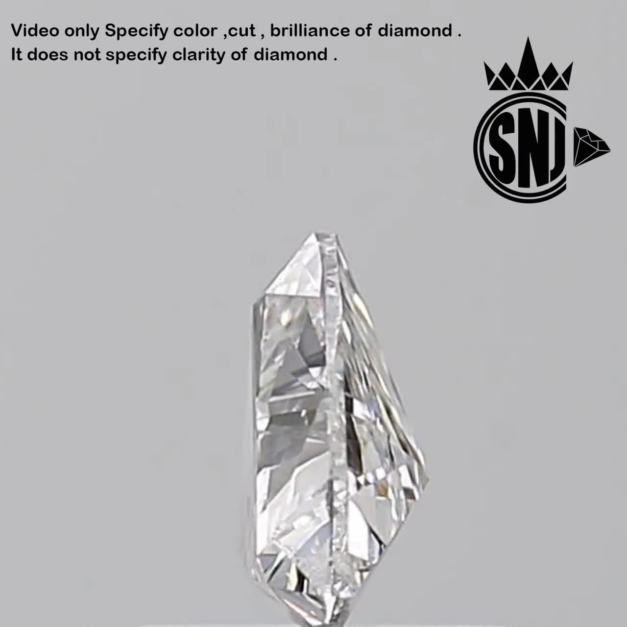 High Quality D Color Diamond !! 0.50 Ct Certified Natural offers VVS1 Trillion Cut White Diamond Loose Extra Ring Size Gift & Surprise Gift !! RU