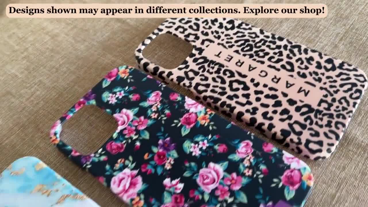 Funda resistente para teléfono con placa musical personalizada – Portada de canción personalizada video poster